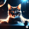 Astronaut cat