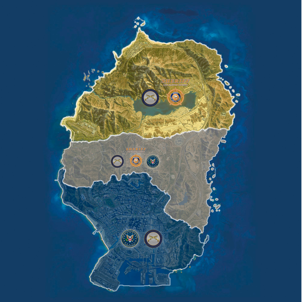 Gta 5 Jurisdiction Map