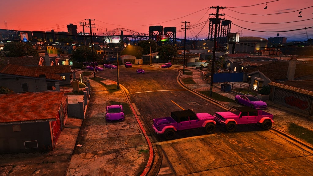 Ballas the gang Spawn in GTA 5