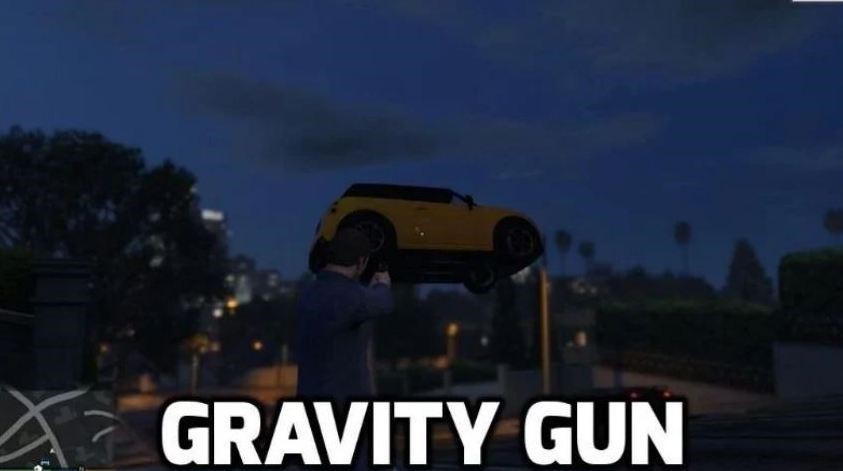 Mods de juego de rol de GTA:GTA Gravity Gun.