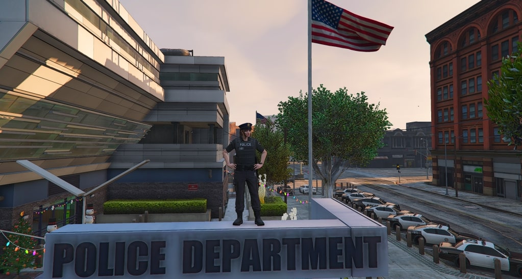 gta v police uniform