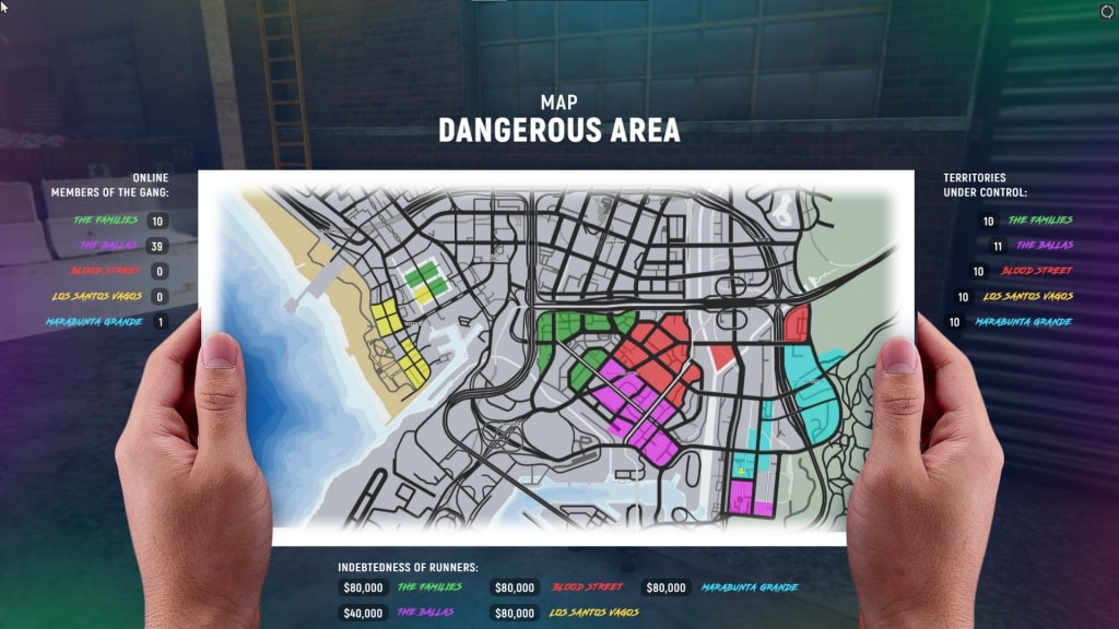 Ghetto map in GTA RP